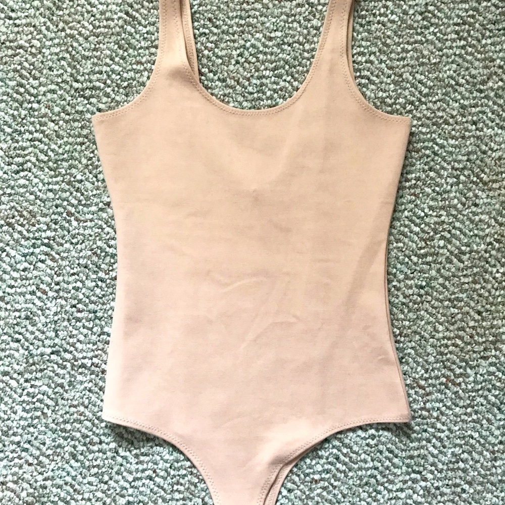Stella Luce Sleek Nude Thong Bodysuit